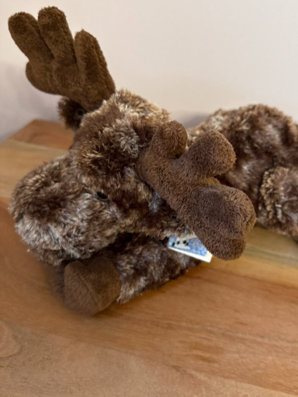 New Aurora World Flopsie MOOSE plush stuffed animal 2017  12" Moosey #06865 - Picture 15 of 16